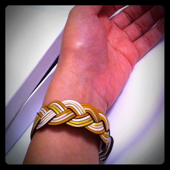 Reserved🔴~ braided leather strap bracelet ~