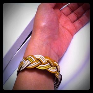 Reserved🔴~ braided leather strap bracelet ~