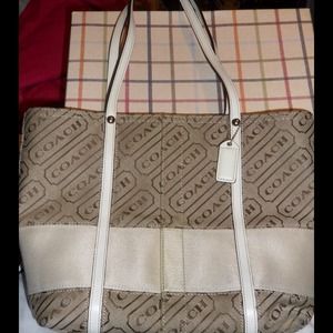 Authentic coach tote bag