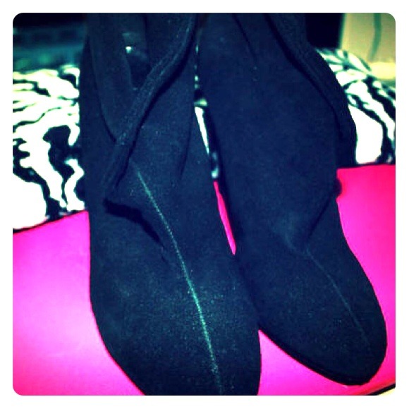 Forever 21 Black Booties