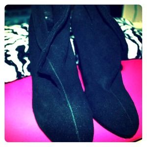 Forever 21 Black Booties