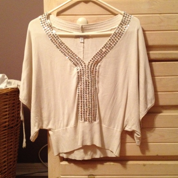 BEBE sweater crop top