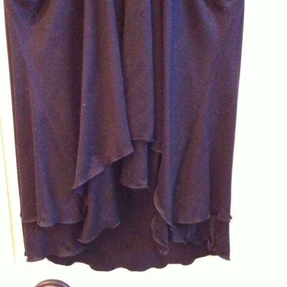 Beaded black top BCBG- reduced - Picture 3 of 4