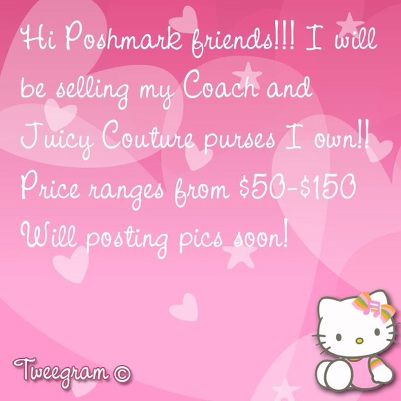Coach and Juicy Couture purses