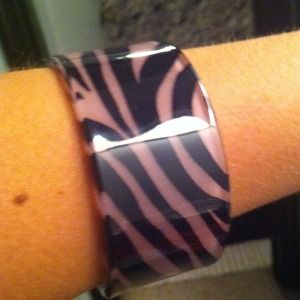 Zebra statement bracelet REDUCED!!