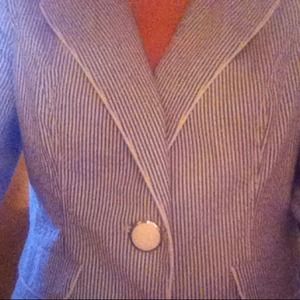 Seersucker lined jacket, Merona