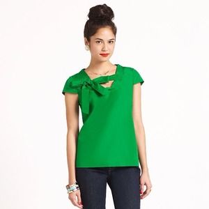 Kate Spade Mariel top in Pine (brand new)