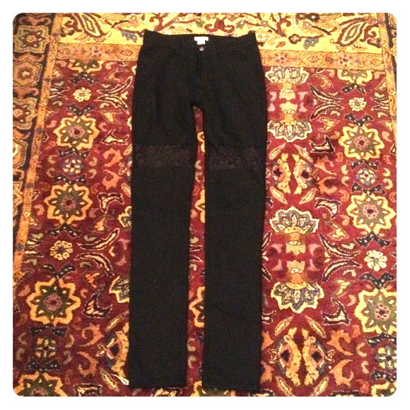 Nomia Lace Inset Skinny Jean (Like New/Never Worn)