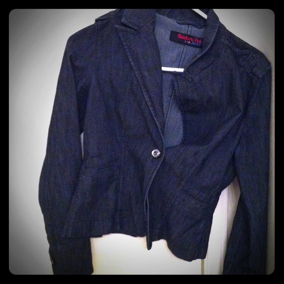 Denim dark jacket - Picture 1 of 3