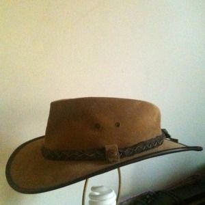 B.C. Hats Expedition Leather Hat