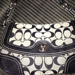 Signature coach bag