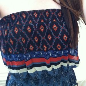 A vintage tube-top dress for sale!!