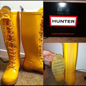 *reduced* Yellow Rain Boots