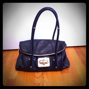 RESERVED!! B Markowsky black leather purse