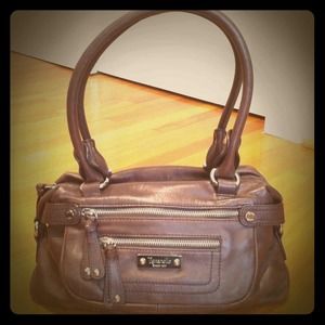 REDUCED!! Brown leather Tignanello satchel