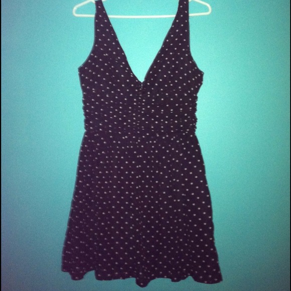 Black Polka Dot Dress Urban Outfitters