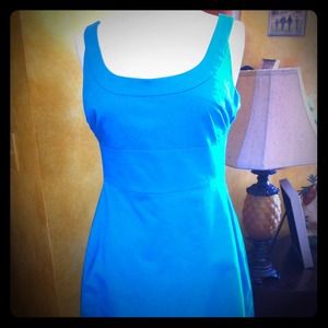 Turquoise dress