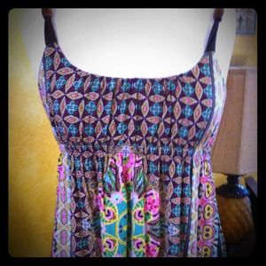 Spaghetti strap top.