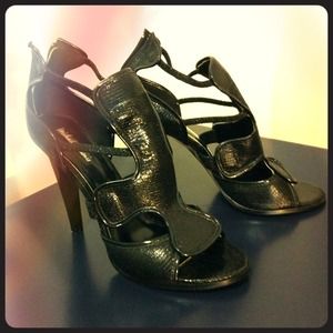 Michael Antonio Black Lizard Sandal