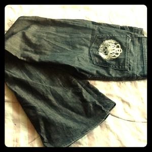 Rock and republic skull jeans
