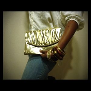 Vintage gold purse