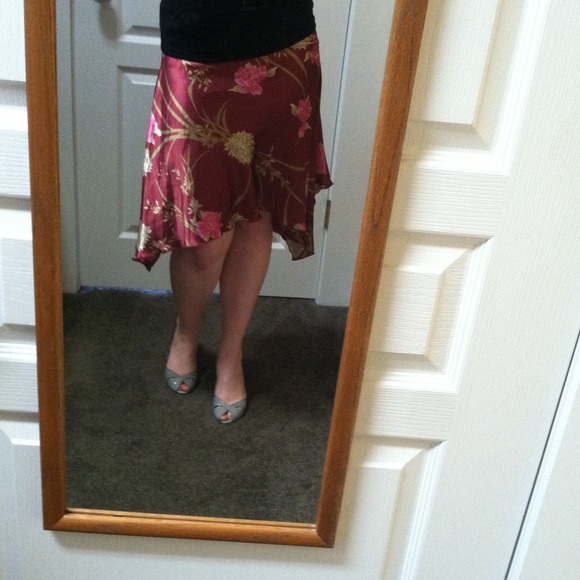 Silky sexy skirt