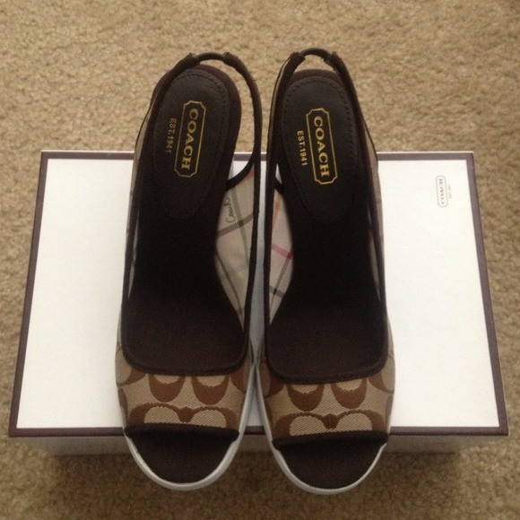 Coach Wedges!!