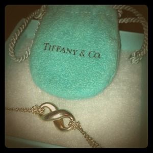 SOLDAuthentic Tiffany infinity neclace
