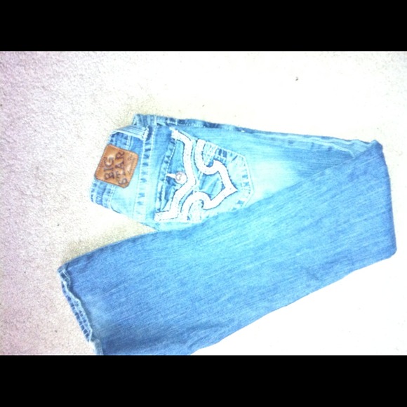 Big Star sz 23R Ultra Low Rise Boot Cut