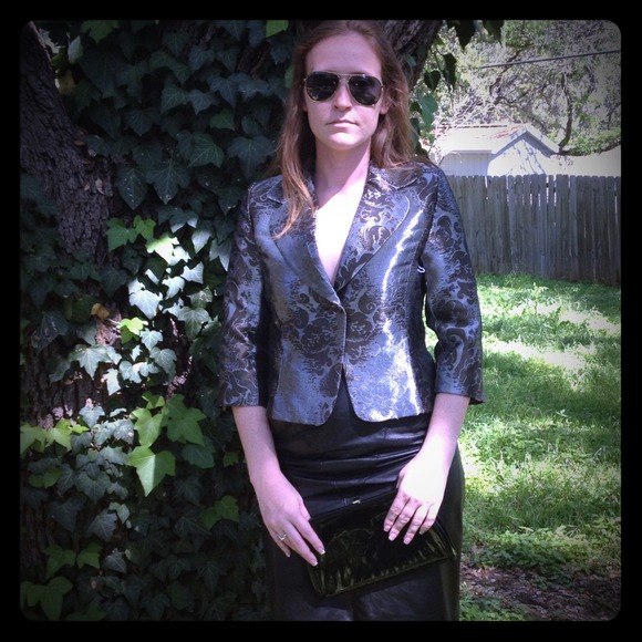 Newport News Shimmer Blazer