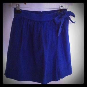 J. Crew swoon skirt-Size 0 cobalt blue