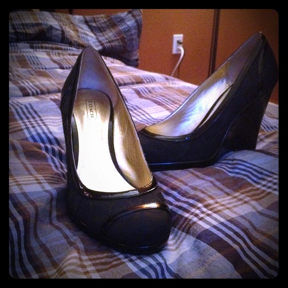 **RESERVED**Coach Wedge Classic Shoes