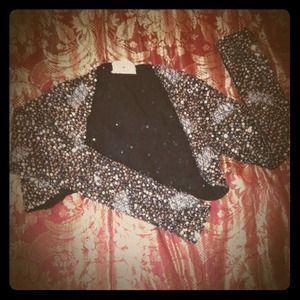 Alice + Olivia for Scoop sequined cardigan
