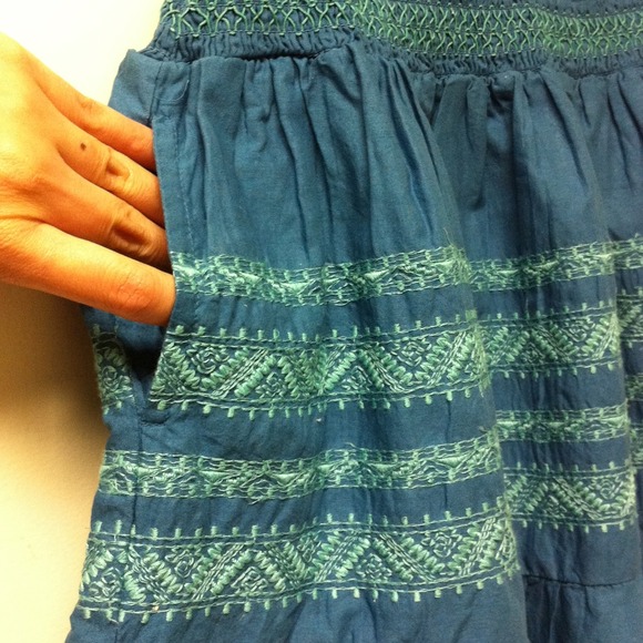 Brand New w/ Tag✨Teal Spring Fun Skirt - Picture 2 of 4