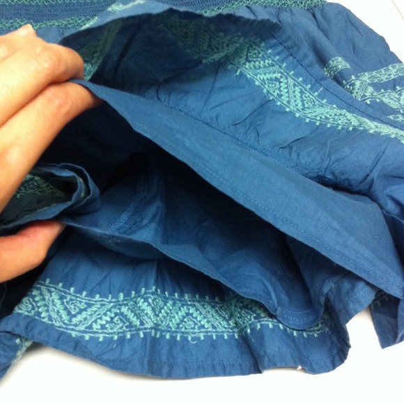 Brand New w/ Tag✨Teal Spring Fun Skirt - Picture 4 of 4