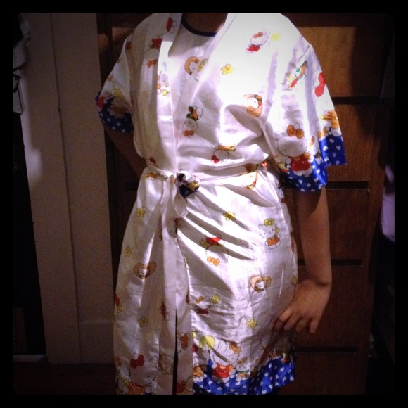 Hello Kitty Slip and Robe