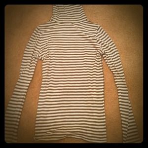 American Eagle striped turtleneck