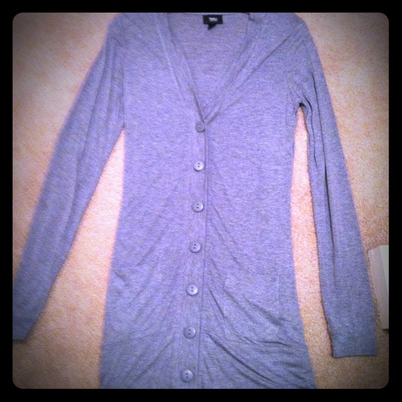 Light gray super soft cardigan