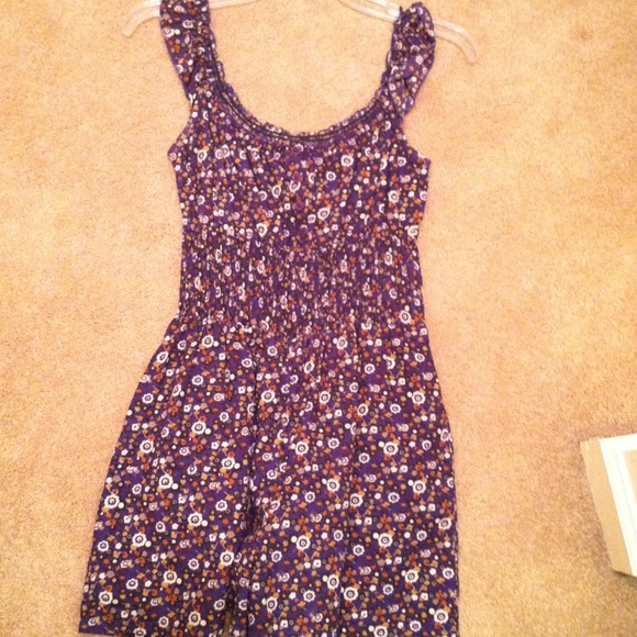 Floral print romper