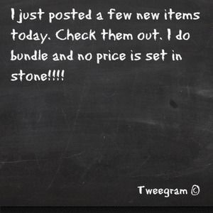 New items posted and some prices lowered