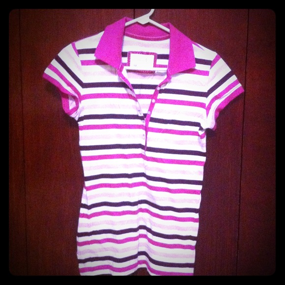 Striped Aero Polo Shirt - Picture 1 of 2