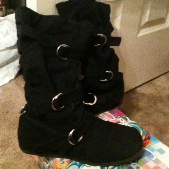 Winter clearance Casual black boot 4 everyday wear