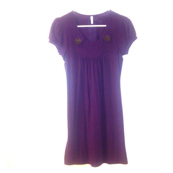 Purple Sweater Dress