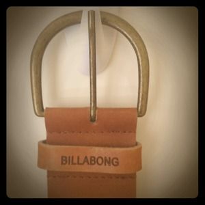 Billabong leather belt