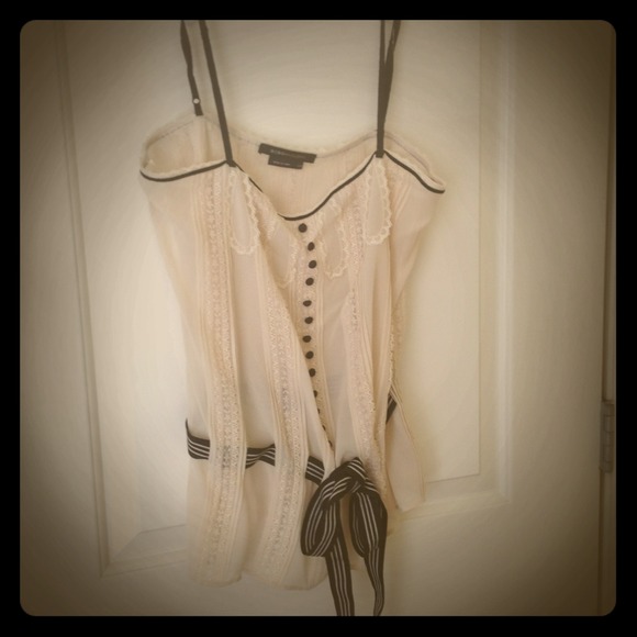 Vintage silk top (fits like a small)