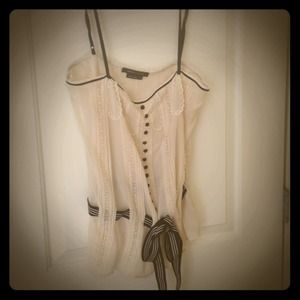 Vintage silk top (fits like a small)