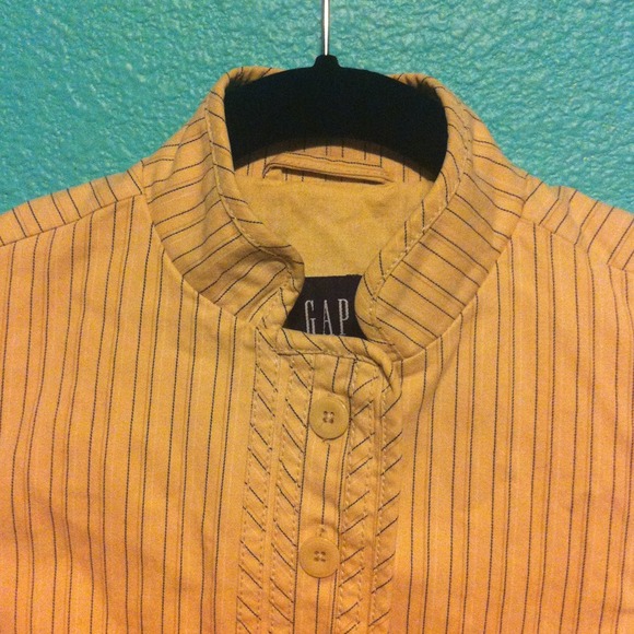 GAP cream striped jacket - Picture 2 of 3