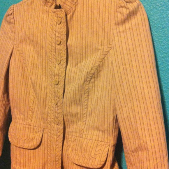 GAP cream striped jacket - Picture 3 of 3