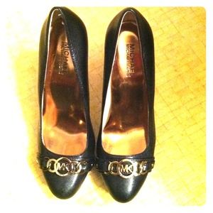 Black Michael Kors Platforms