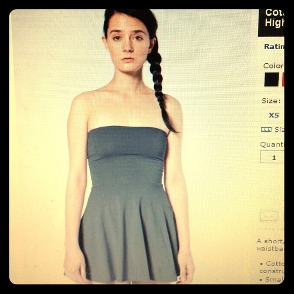 ❌SOLD❌NWoT American Apparel high-waisted skirt - Picture 1 of 4